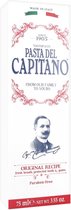 Pasta del Capitano 1905 – Original Recipe - Tandpasta zonder Fluoride – Smaak op basis van kruidnagelbladeren, groene mint en kaneel voor een frisse adem. Zonder Parabenen. 75ml.