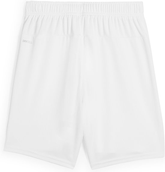 PUMA teamGOAL Shorts Jr Pantalon de sport unisexe - Wit Puma - Zwart Puma - Taille 128