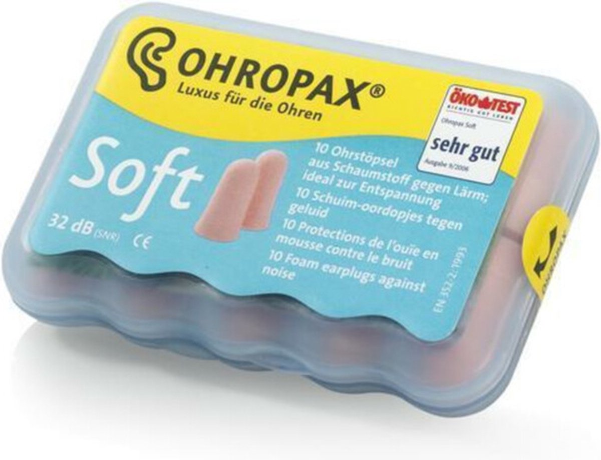 Goedkoopste Ohropax Soft 10 stuks