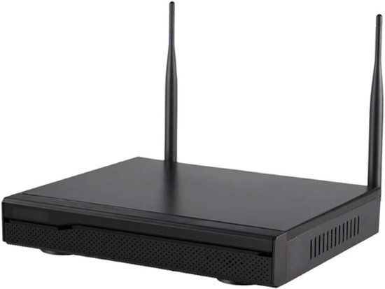 Inkovideo INKO-22M2D WLAN Komplettset 4-Kanal Netzwerkrekorder mit 2 x Dome 3 MP Überwachungskameras