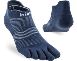 INJINJI | Run No-Show Coolmax Navy (Maat - XL) | Teensokken