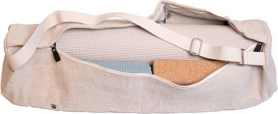 Yogatas eco jute extra breed naturel - Pure van Merkloos — afbeelding 2