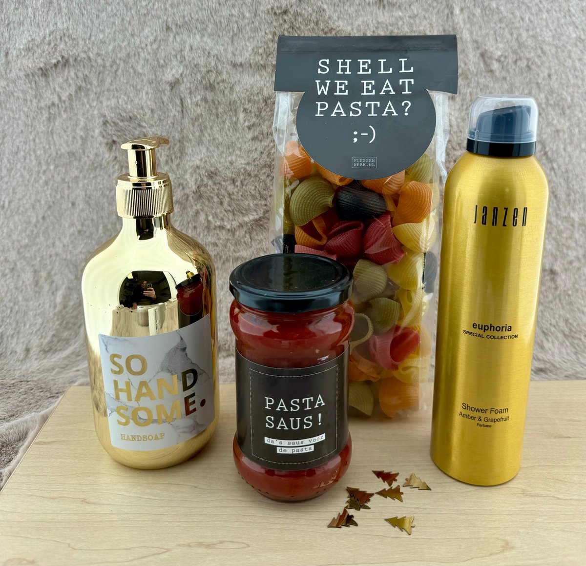 Goedkoopste Kerst •Cadeaupakket Italië• Goud - Cadeau voor Vrouwen - Perfect Gifts