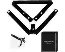 DOWO® - Chastity Cage Waist Strap - Kuisheids Riem - Belt voor Peniskooi - Zwart