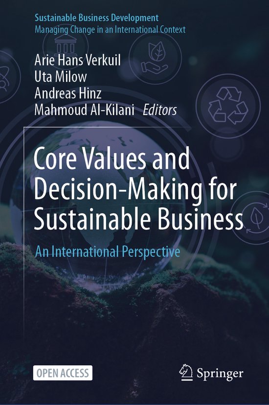 Sustainable Business Development- Core Values and Decision-M ... - cover