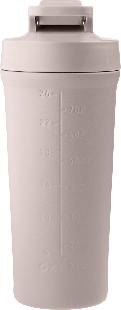 AYA & IDA - Shaker Bottle - Drinkfles - Sport - Fitness - Shakebeker - 750ml - SOFT ROSE
