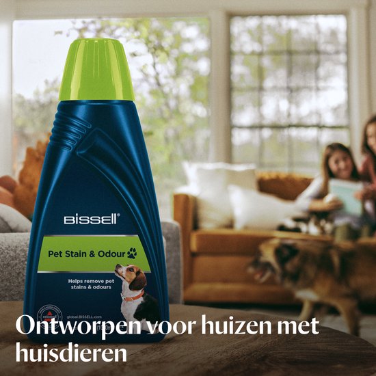 BISSELL Pet Stain & Odour - Stain Eraser - Tegen Huisdier Vlekken & Geuren - 1 Liter