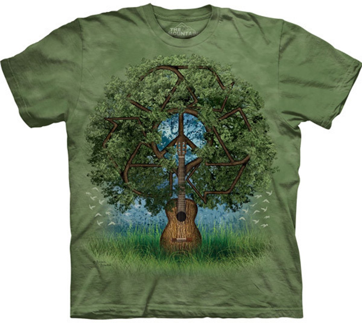 T-shirt Guitar Tree L