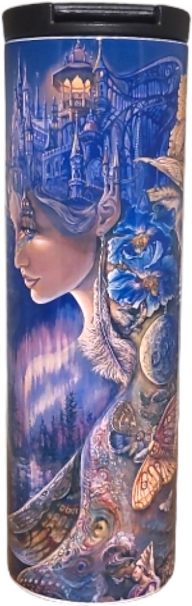 Josephine Wall Fantasy Art - Once In A Blue Moon - Thermosbeker 500