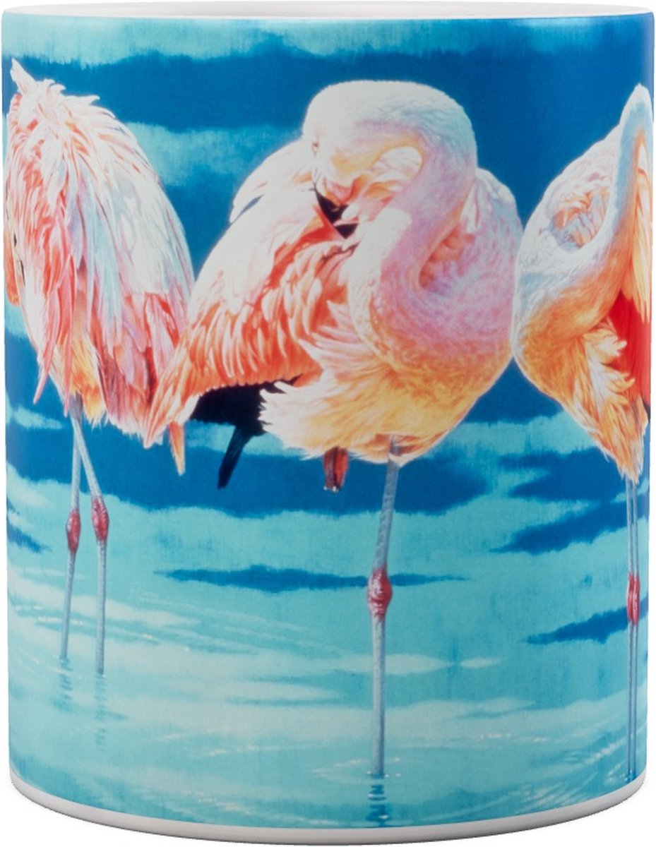 Early Summer Breeze Flamingo - Mok 440ml 440