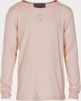 Creamie Crissy LS basic Shirt roze