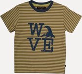 Minymo -  jongens T-shirt - geel - Maat 116