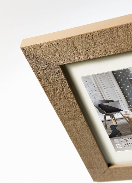 Haes Deco Houten Multi Fotolijst Malaga in rustiek bruin voor 3 foto's