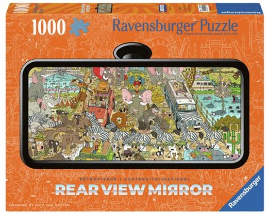 Ravensburger puzzel Safari - Legpuzzel - 1000 stukjes