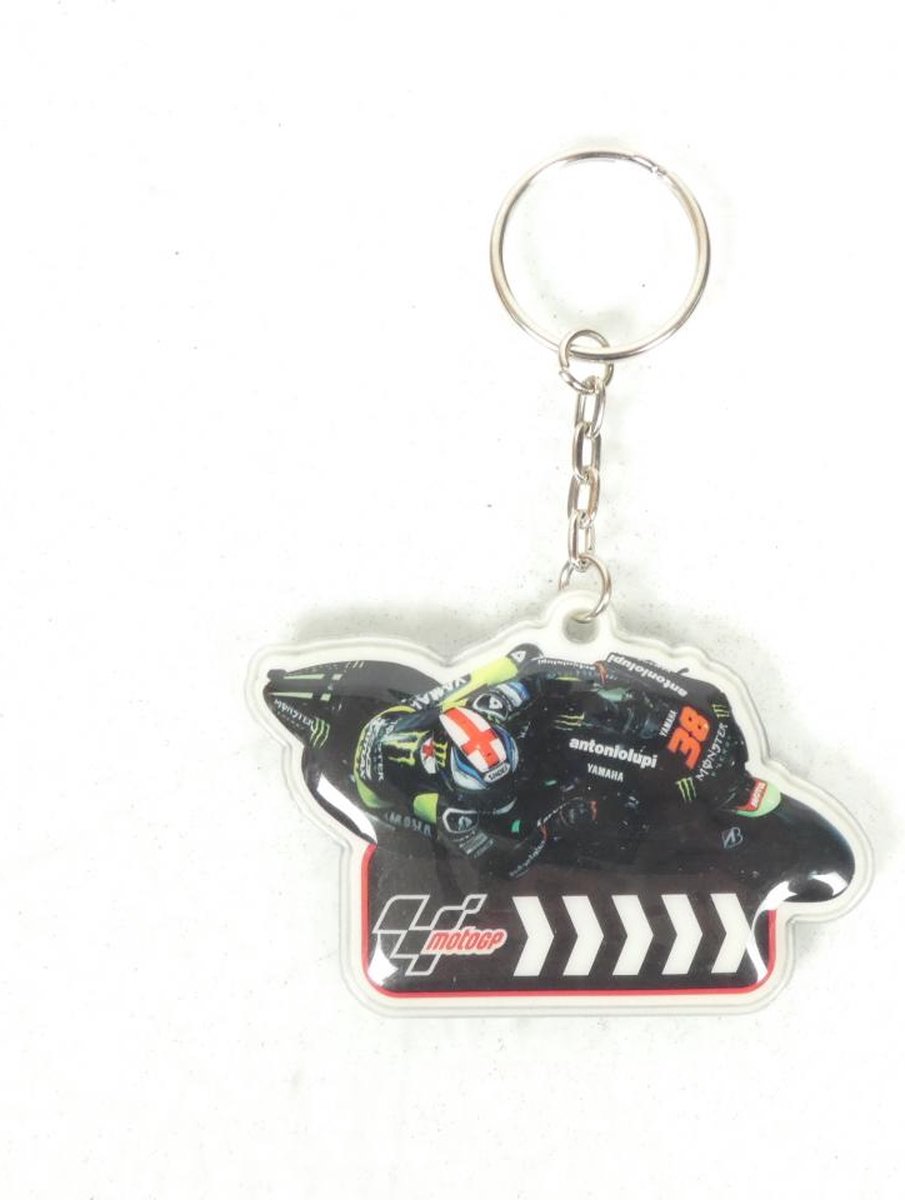 Porte-clés Bradley Smith #38 YAMAHA MotoGP pour moto cadeau motard Neuf