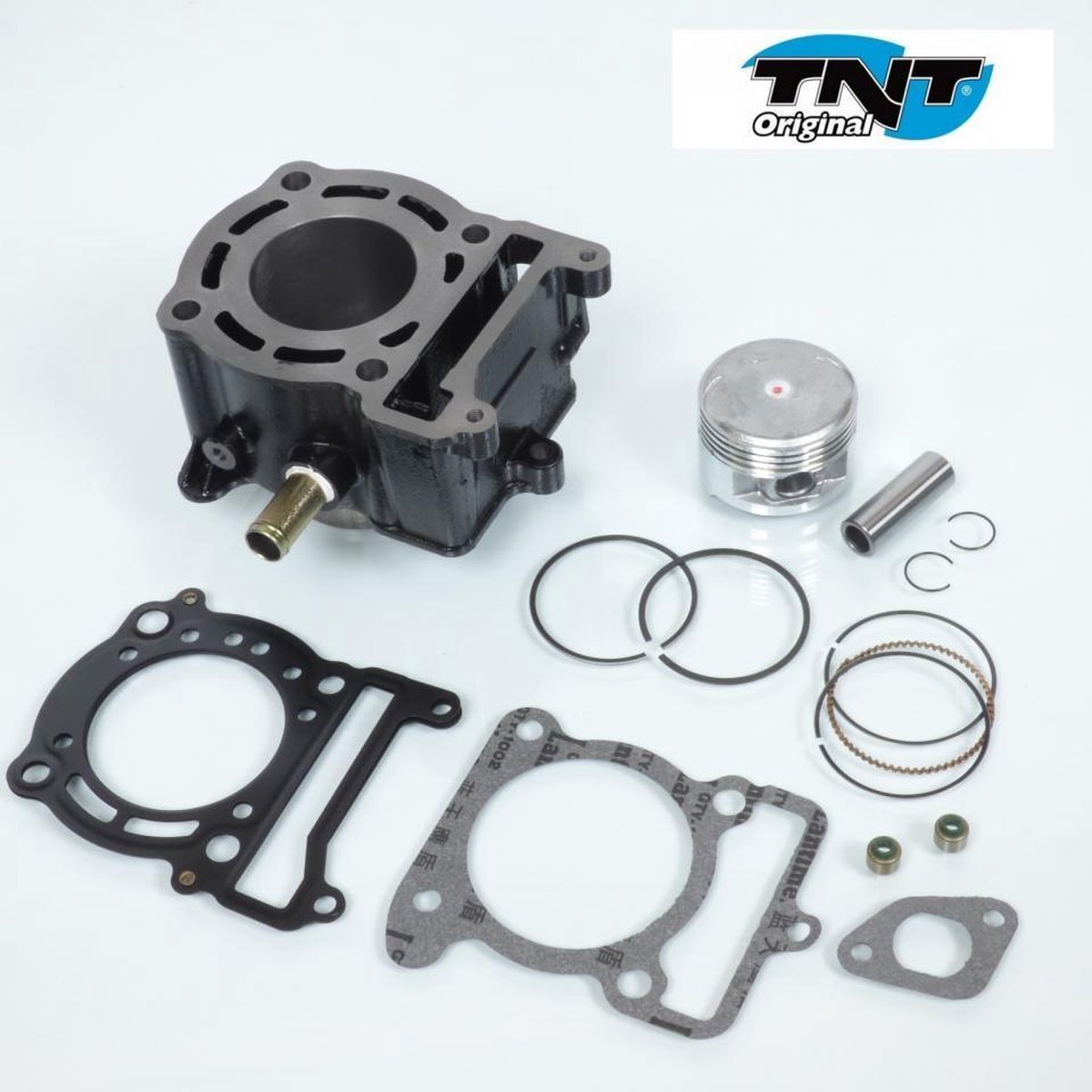 tnt cilinder voor yamaha 125 majesty scooter gietijzer diameter 53,7mm nieuw