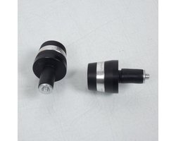 Paar stuurgewichten zwart alu Lightech voor scooter Yamaha 400 X-Max R 2013 tot 2017 KTM310NER Nieuw