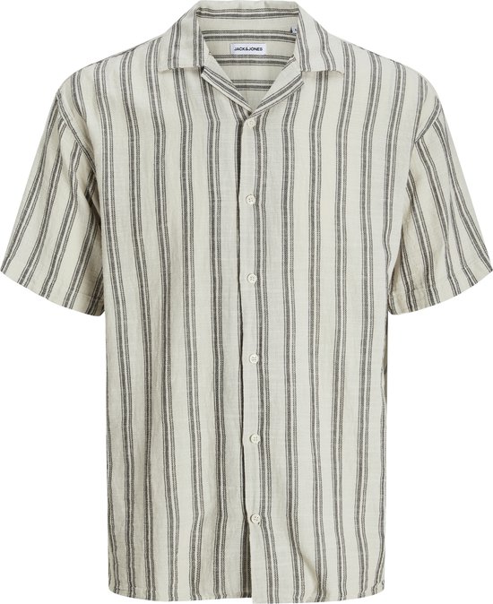 Jack & Jones Heren Overhemd JJEENZO STRIPE RESORT SHIRT bequem Veelkleurig XL Volwassenen