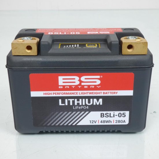 Batterie Lithium BS Battery pour Moto Ducati 800 Supersport Ss 2003 à 2005 BSLi-05 / LT12B / HJT12B-FP / 12V 48Wh Neuf