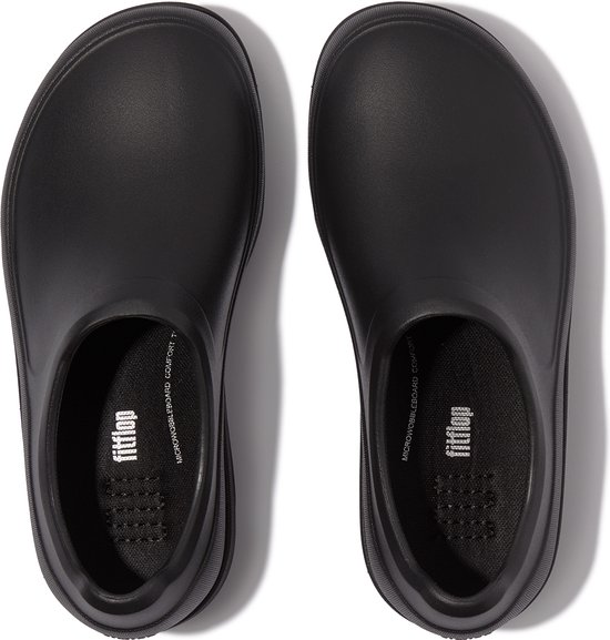 FitFlop Industrial Clog Dames Gezondheidszorg Werkklompen - ZWART - Maat 37