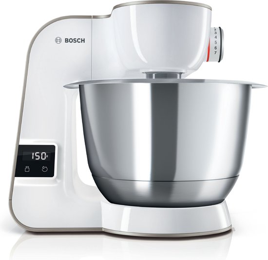 Bosch MUM5 - MUM5XW40 - Keukenmachine - 900W - 3.9L - Champagne/Wit van Merkloos — afbeelding 2