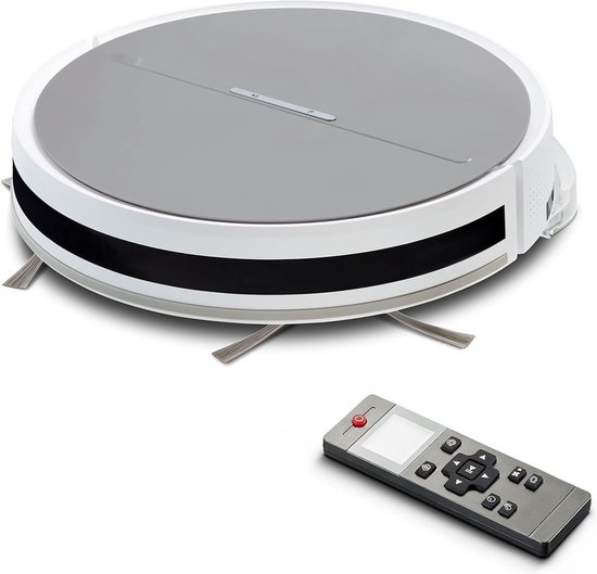White-label Robotstofzuiger met Laadstation - Robotstofzuigers Huisdieren - Stofzuiger - Wit