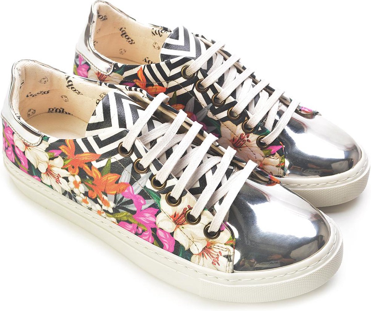 GOBY Multi Colored Lilly's Sneakers Schoenen Hoge kwaliteit Handmade