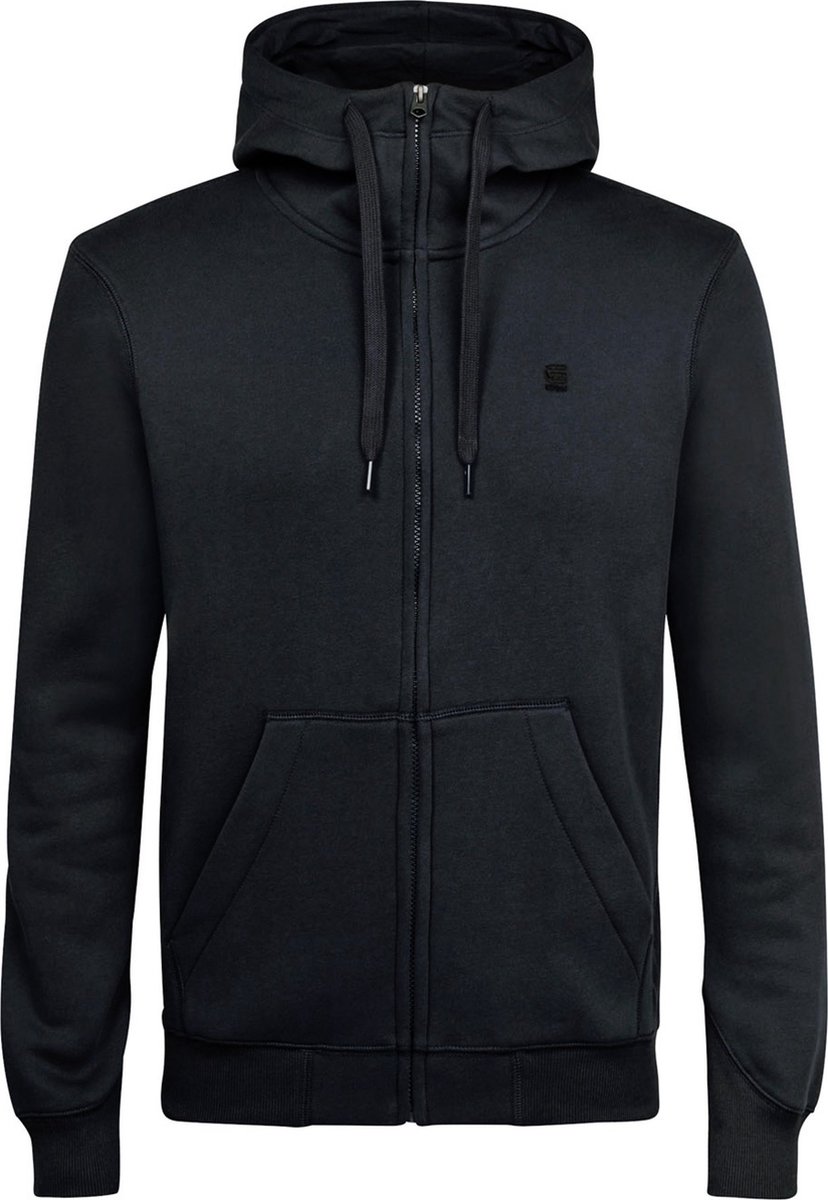 G-STAR Premium core hdd zip sw ls Heren Trui dk Zwart