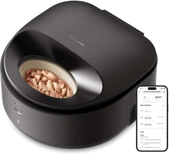 Petlibro Polar WIFI Voerdispenser 0,66L Natvoer Zwart - Petlibro - €125,73