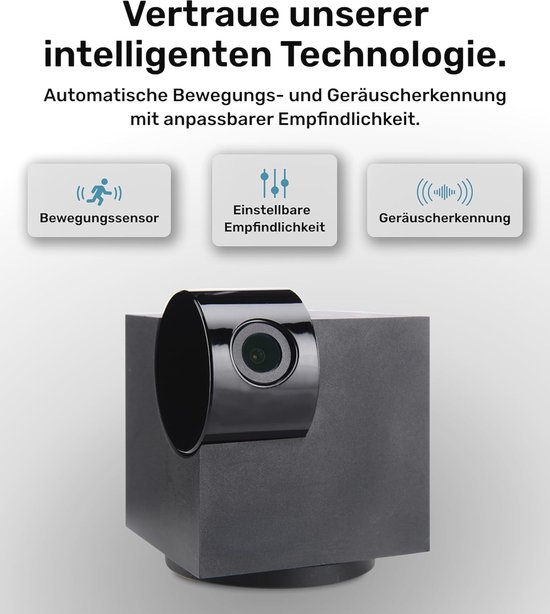 360° WiFi Huisdiercamera met Nachtzicht en Geluidsherkenning - Ideal voor Honden, Katten en Baby's van Merkloos — afbeelding 5
