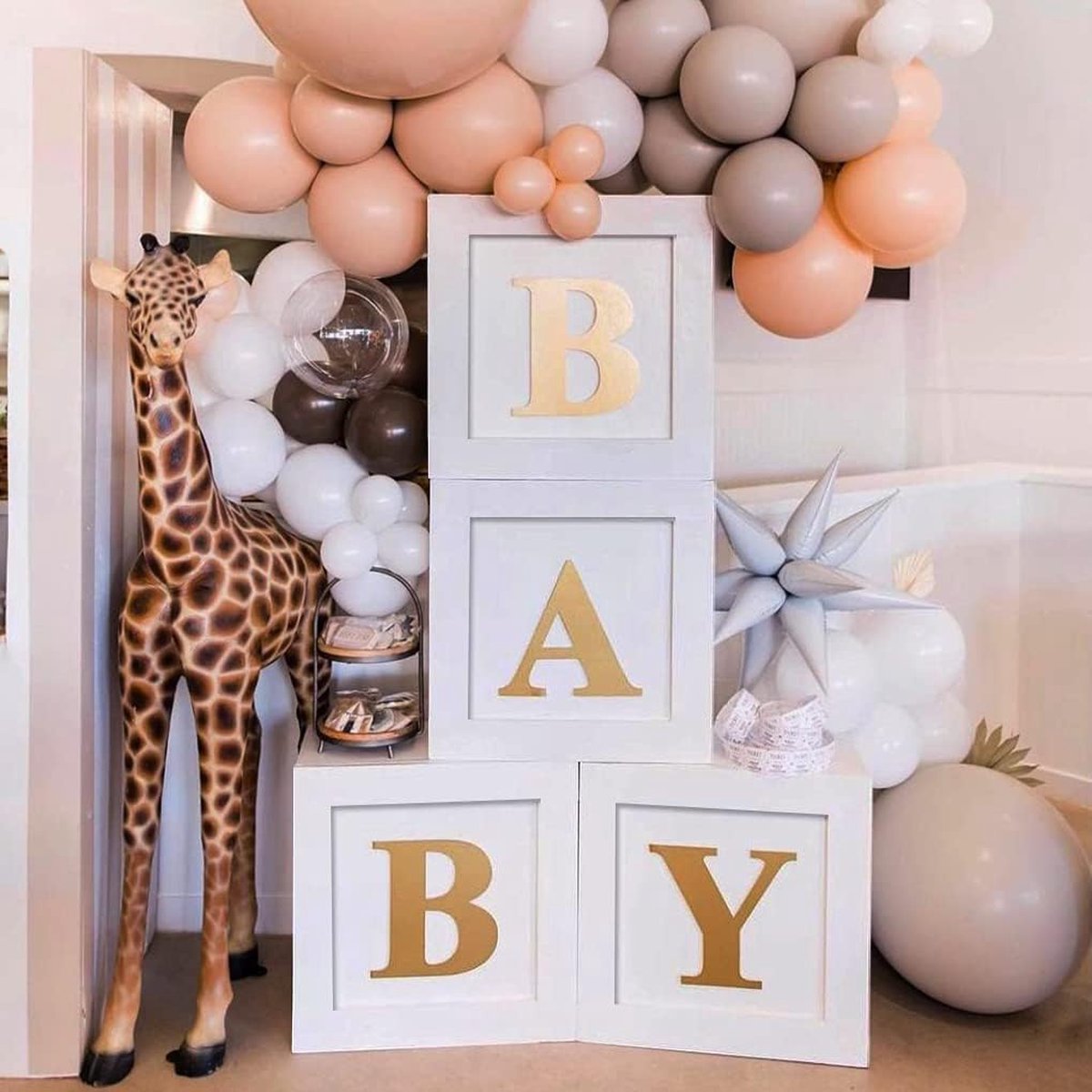 Goedkoopste Lexium Kraammand - Kraamcadeau - Geboortemand - Babygeschenkset - Kraampakket - Baby cadeau