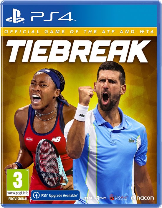 Tiebreak: Official Game Of The APT & WTA - Ace Edition - PS4