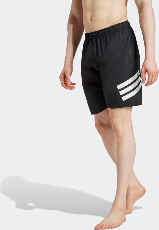 Short de bain adidas Sportswear 3-Stripes 8 pouces - Homme - Zwart- 2XL