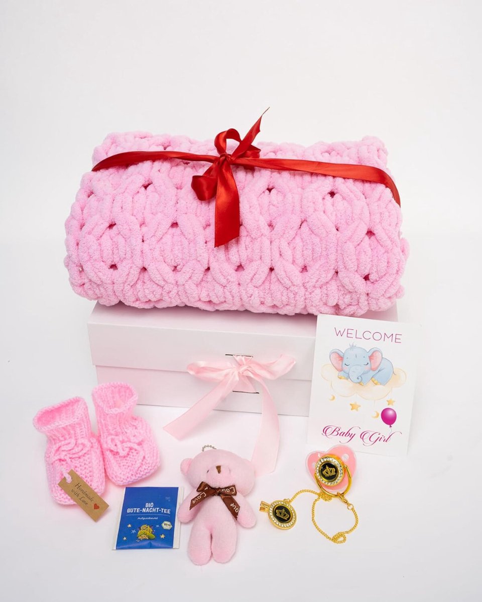 Goedkoopste Lexium Kraammand - Kraamcadeau - Geboortemand - Babygeschenkset - Kraampakket - Baby cadeau