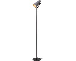 Lucide BENSEN - Vloerlamp - 1xE14 - Grijs - Japandi