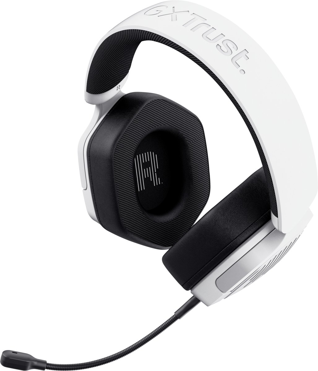 Trust GXT 492W Carus - Gaming Headset - Stereo - PS5/PS4/PC/Switch - 3.5mm - Wit thumbnail 7