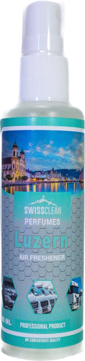 Goedkoopste Swiss Clean | Luzern, Bloemen | Interior parfum | Interieur parfum | 65 ML | Cleaner | Interior geur auto spray
