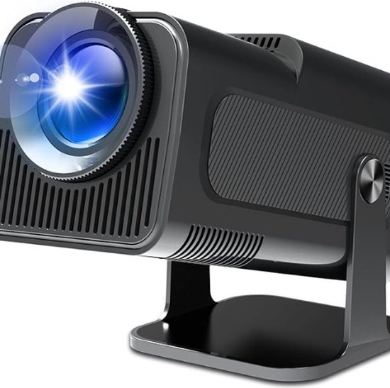 Full HD Mini Beamer Draagbare Projector 1080p 4K-ondersteuning HDMI USB Bluetooth 180° draaibaar