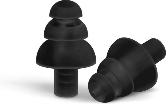 Nonoise - Travel - Bouchons d'oreilles - 1 paire - Zwart