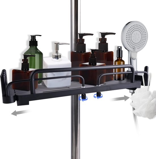 2PCS Pack Badezimmer Küchen regal Lager regal Organizer Korb Wand dusche Caddy B