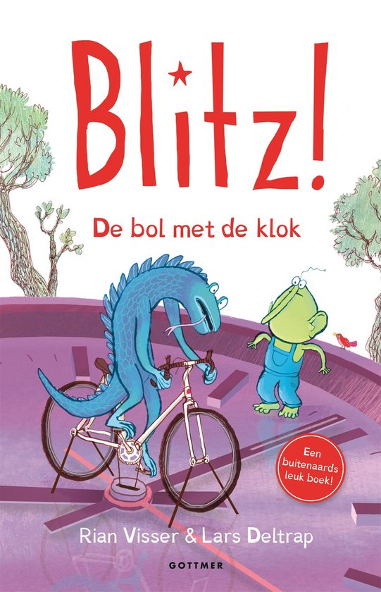 Blitz! 8 - De bol met de klok - cover