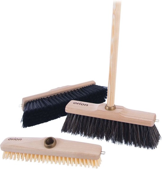 Bezemsteel Houten 125 cm - Bezem Steel - Mop van Sorbo — afbeelding 2