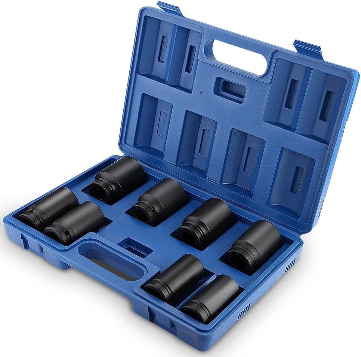8 stuks 3-4 inch dopsleutelse set van 24 27 29 30 32 35 36 38 mm - professionele slagmoersleutelset