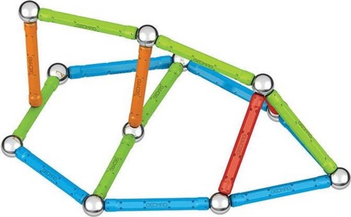 Geomag Super Color Recycled - Magnetisch Constructiespeelgoed met Panelen - 60-delig - Vanaf 3 jaar — afbeelding 19