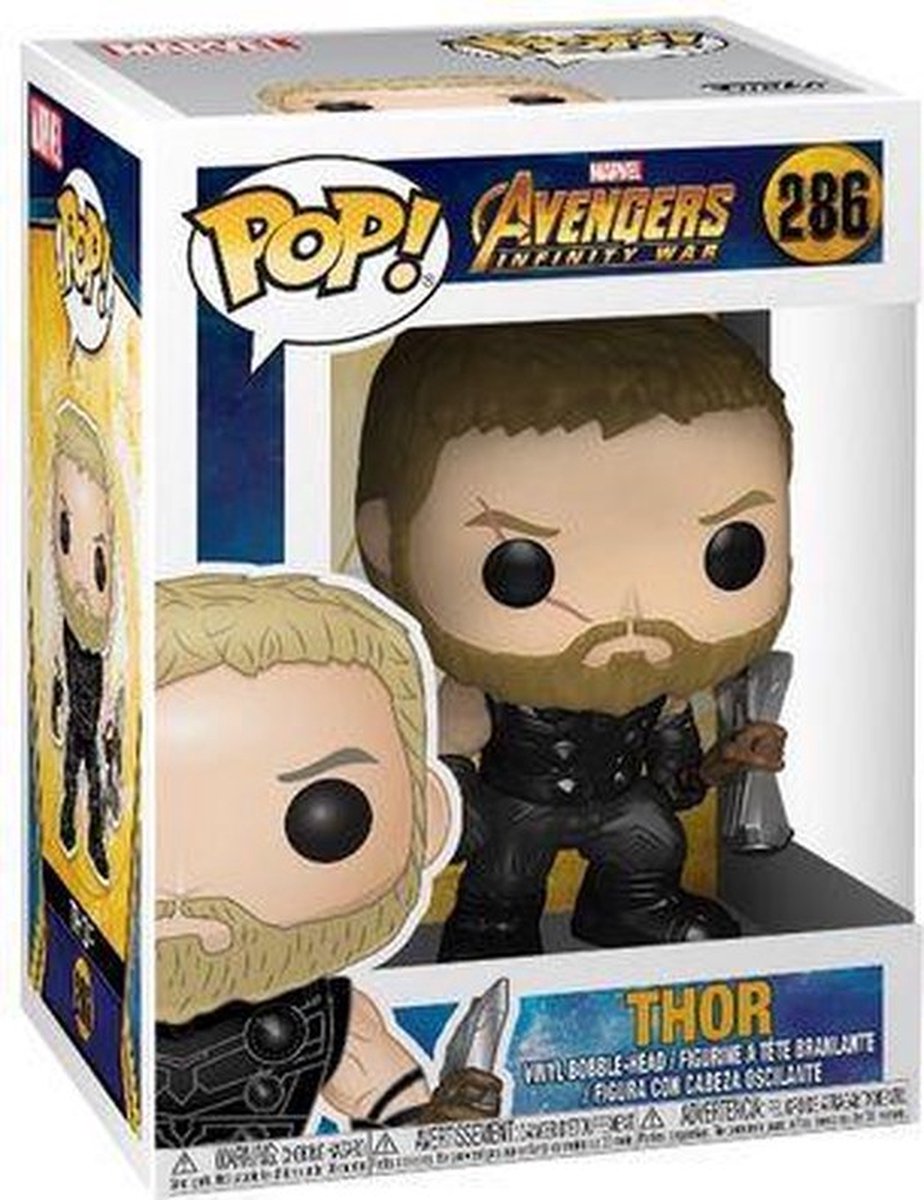 Funko Pop! Avengers Infinity War Thor - #286 Verzamelfiguur — afbeelding 2