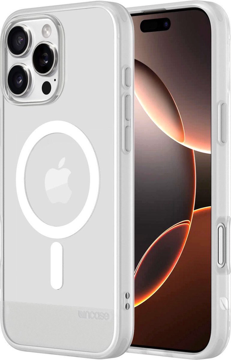 Incase Slim hoesje iPhone 16 Pro Max – Lichtgewicht en ultra-dun – Volledige poorttoegang – 2,4 meter valbescherming - Transparant