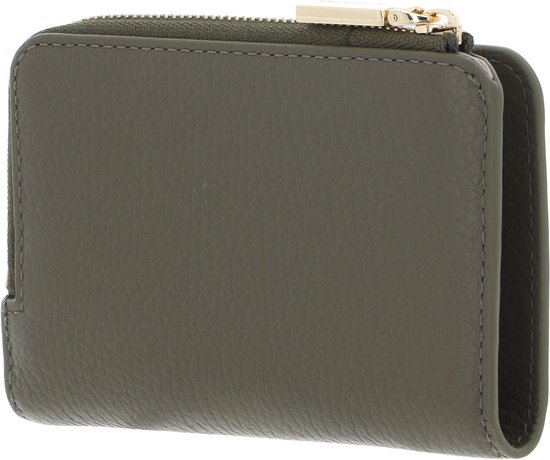 COCCINELLE Cuir Étui pour carte de crédit Metallic Soft Credit Card Holder Laurel Green Olive