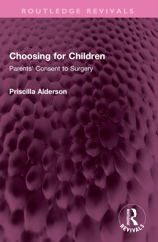 Routledge Revivals- Choosing for Children - cover