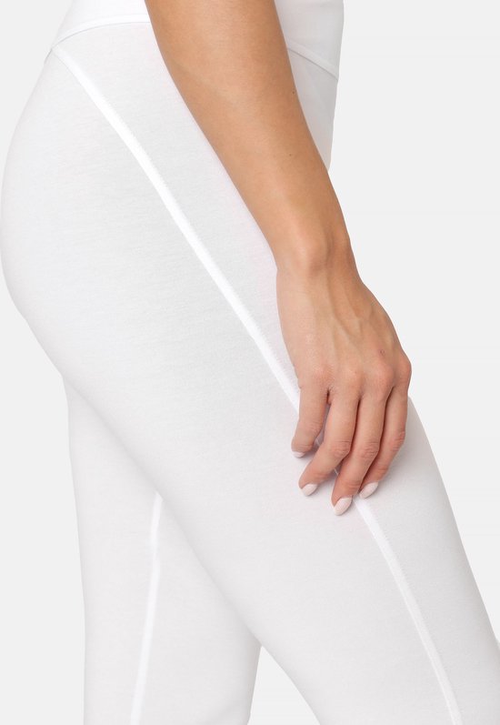 Bellivalini Dames Yogabroek - Sport - Vrijetijdsbroek - Lang - Viscose - Sportbroek - BLV-BLV50-277-YPF - Wit - M van Merkloos — afbeelding 5