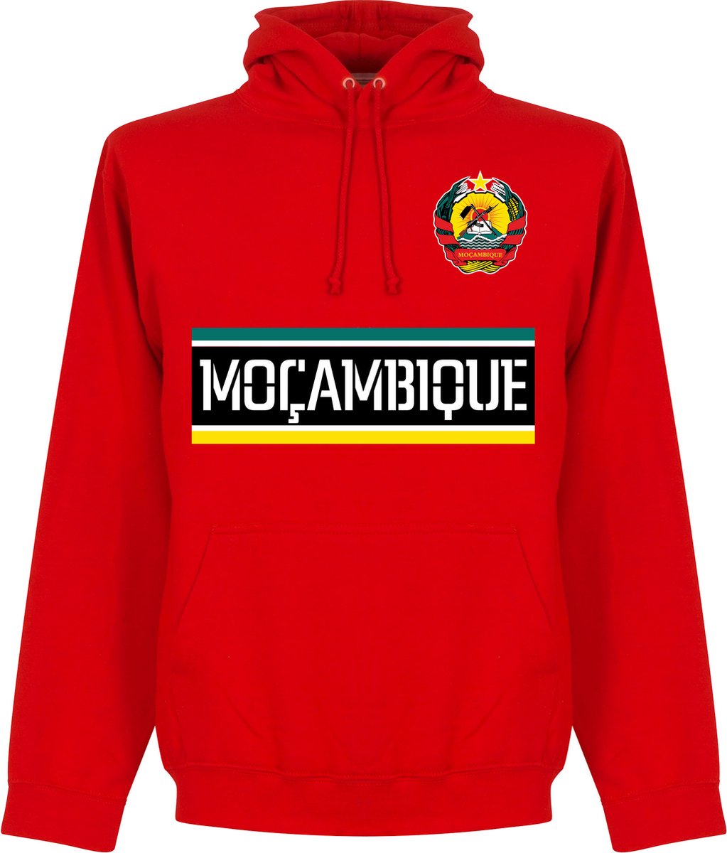 Mozambique Team Hoodie - Rood - XXL
